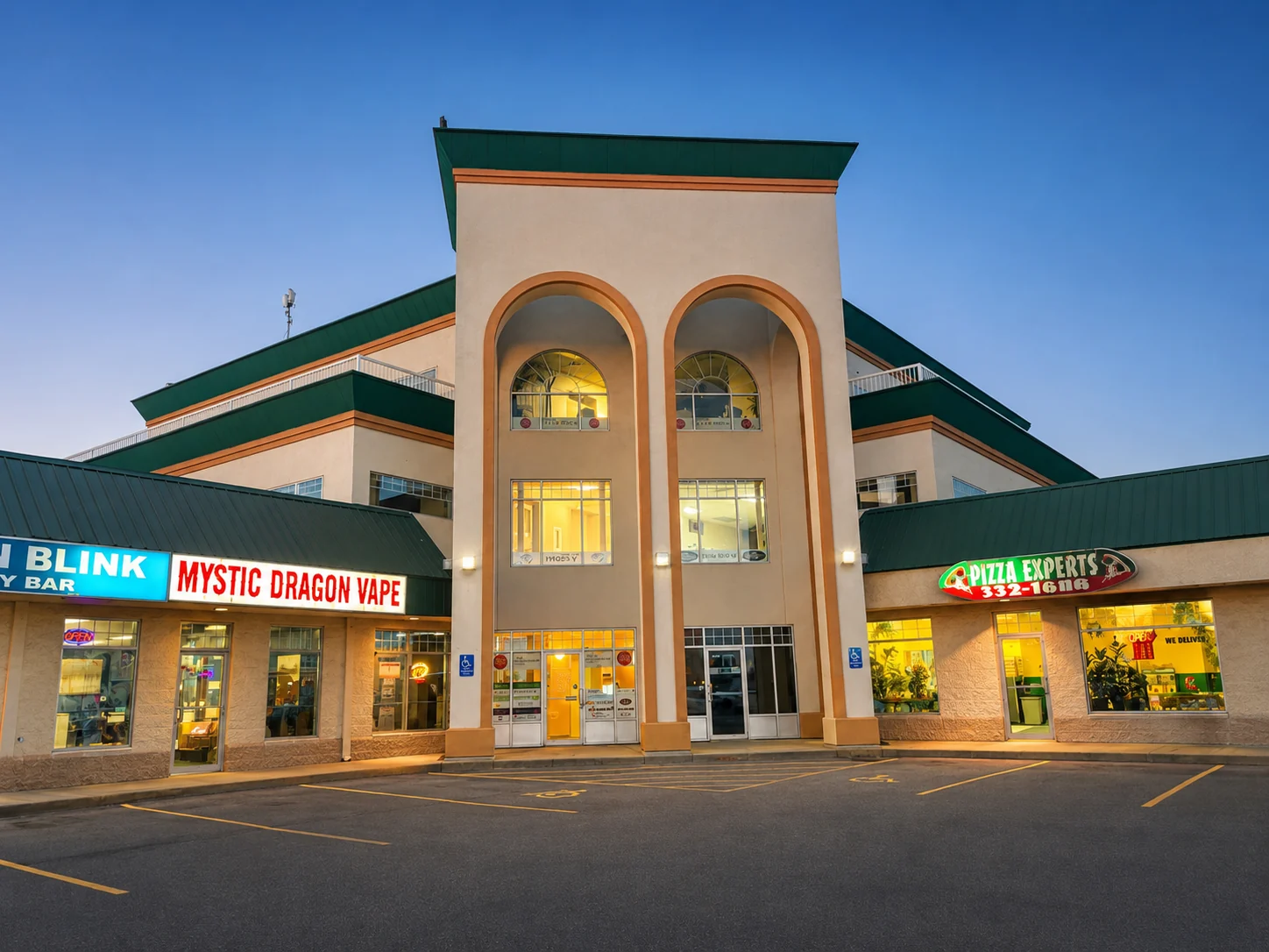 Exterior of the Luciak Counselling Grande Prairie office building at 10011 92 Street